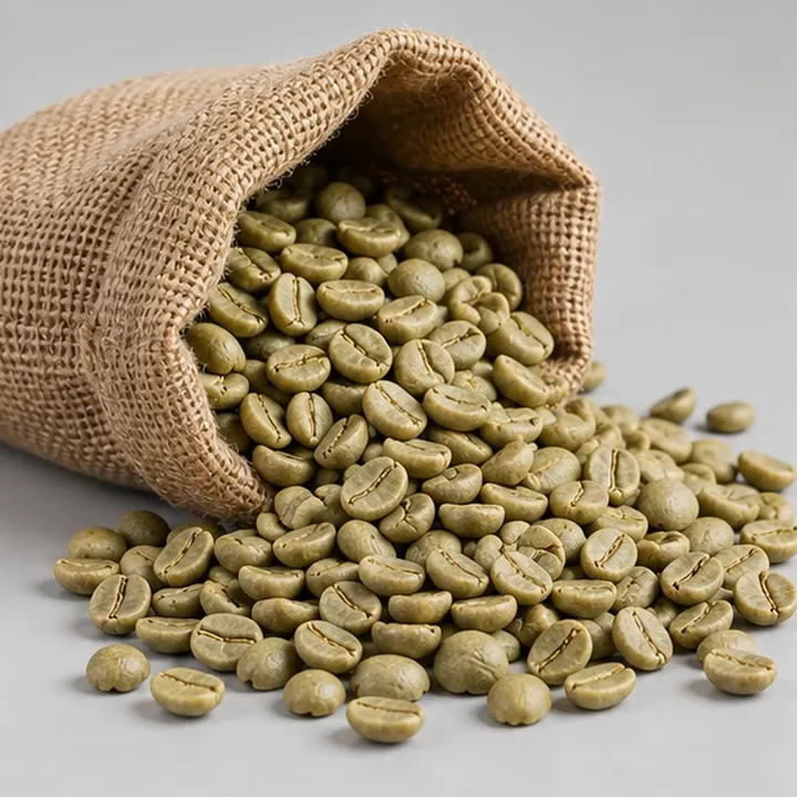 Café verde arábica