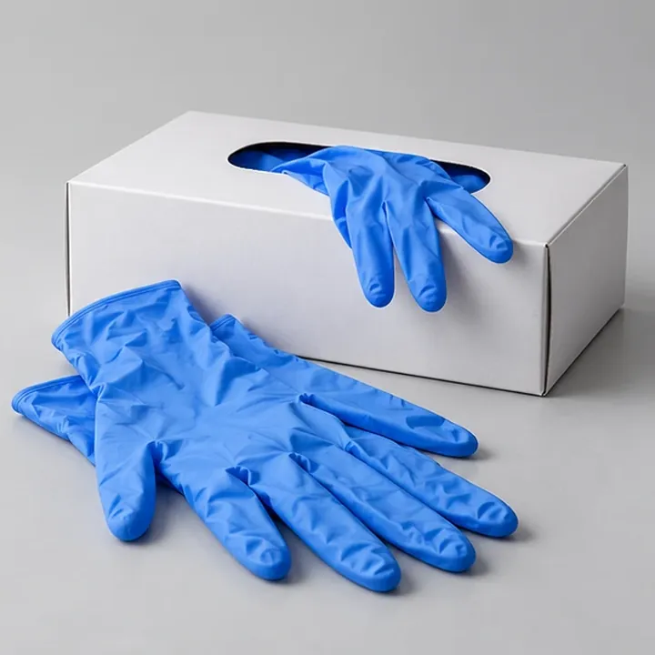 Guantes de examen de nitrilo